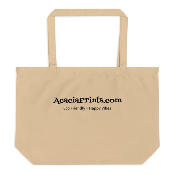 Large organic tote bag